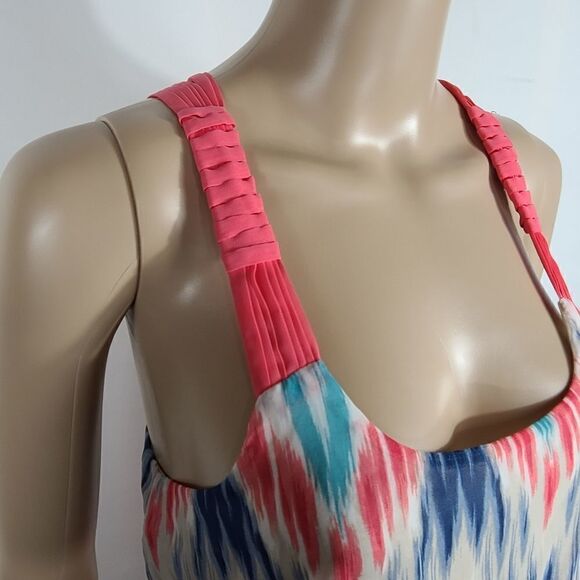 Maurices Coral Racerback Sleeveless Maxi Dress - Picture 8 of 9